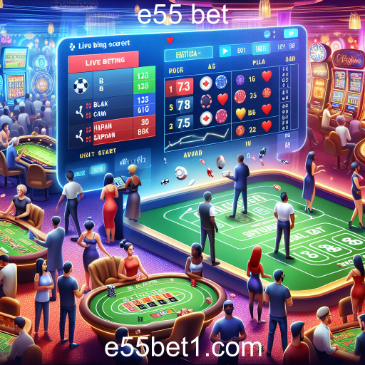 A Ascensão dos Jogos ao Vivo no e55 bet